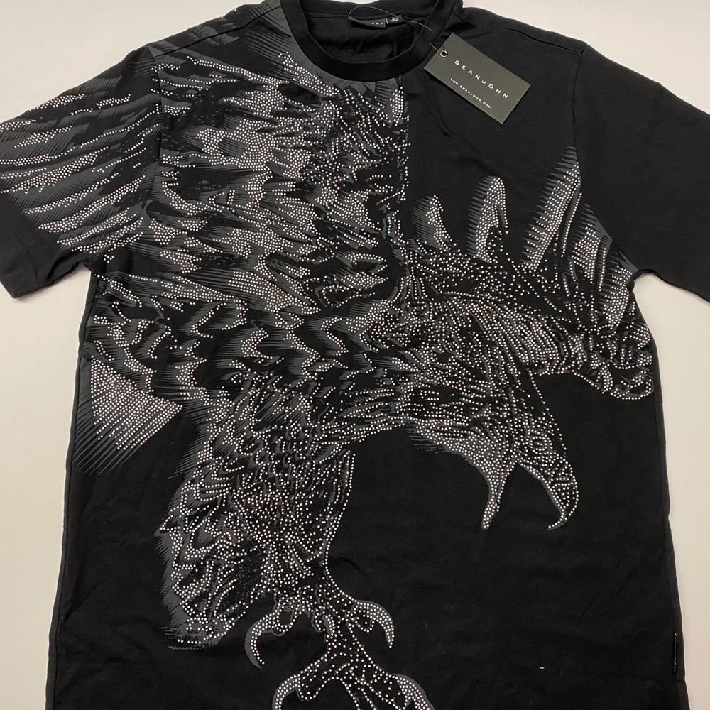 SEAN JOHN bedazzled eagle T-shirt